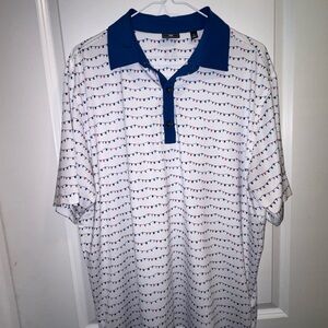 Men’s Footjoy Polo with Xmas lights